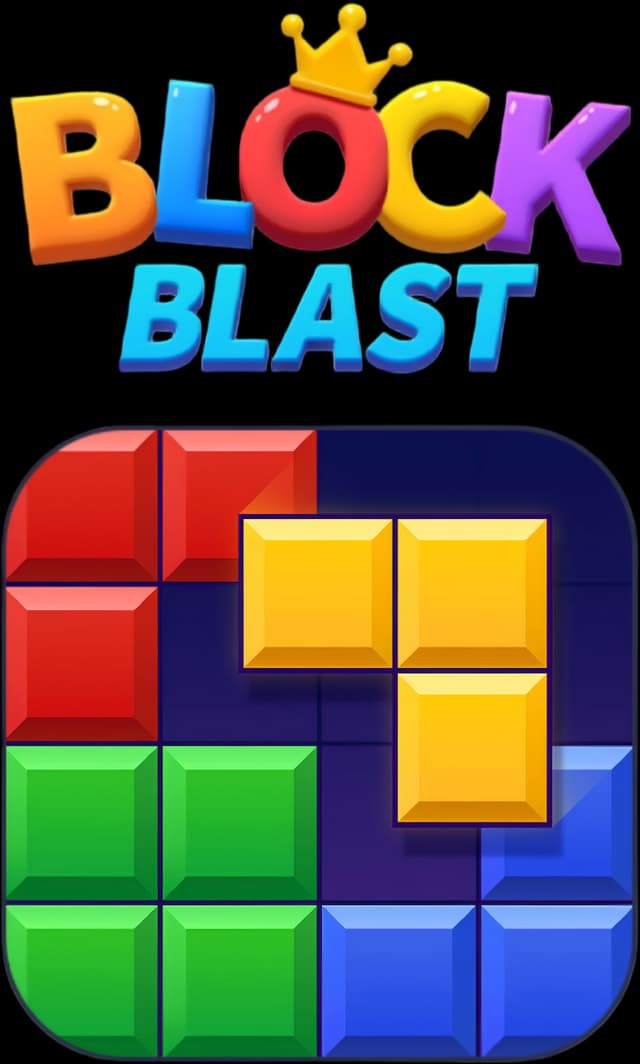 Block Blast! logo and game icon