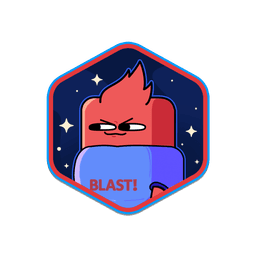 Block Blast! red character avatar